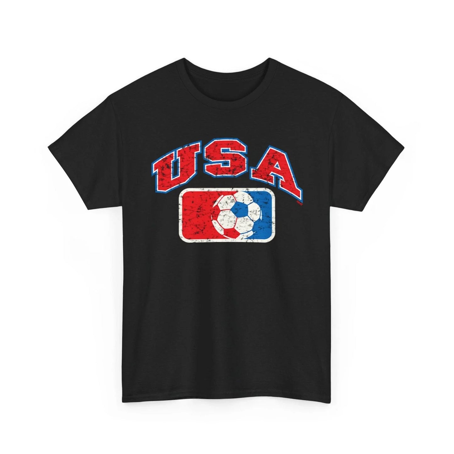 Soccer Ball USA Graphic Tshirts for Men Unisex Heavy Cotton Tshirt Unisex T-shirt, Sweatshirt, Hoodie, Long Sleeve Tee - T-Shirt, Sweatshirt, Hoodie