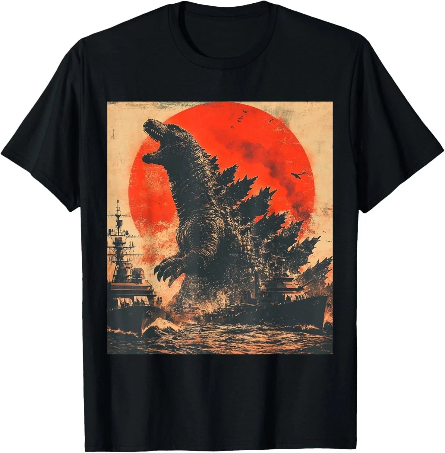 Retro Vintage Japanese Legendary Monster Kaiju T-Shirt unisex T-Shirt Unisex T-shirt, Sweatshirt, Hoodie, Long Sleeve Tee - T-Shirt, Sweatshirt, Hoodie