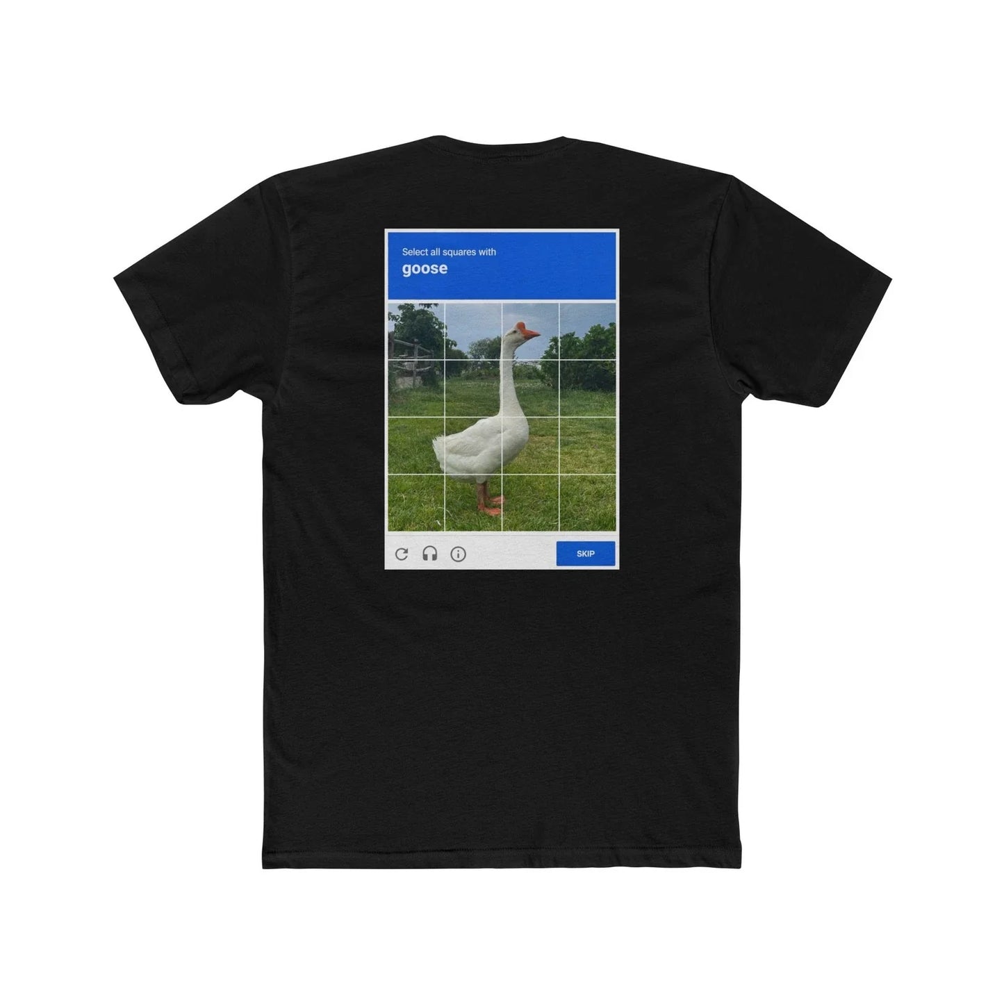 White Goose CAPTCHA Tee | Funny Internet meme unisex T shirt Unisex T-shirt, Sweatshirt, Hoodie, Long Sleeve Tee - T-Shirt, Sweatshirt, Hoodie