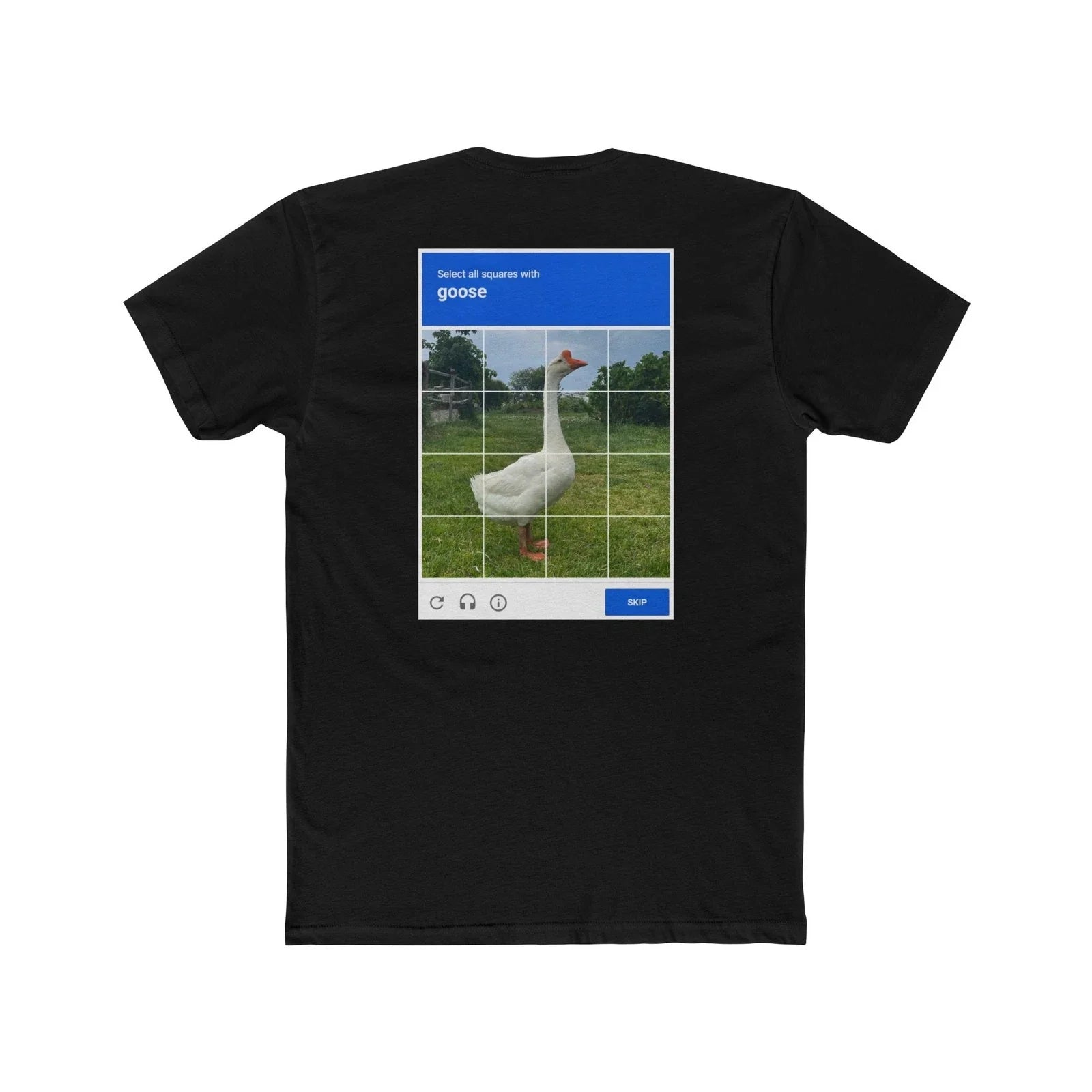 White Goose CAPTCHA Tee | Funny Internet meme unisex T shirt Unisex T-shirt, Sweatshirt, Hoodie, Long Sleeve Tee - T-Shirt, Sweatshirt, Hoodie