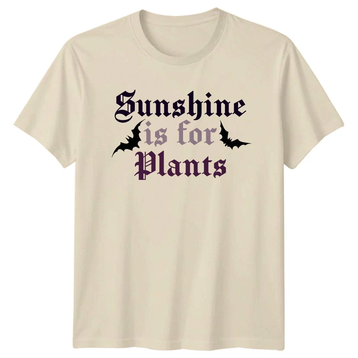 Sunshine Is For Plants T-Shirt Gothic Plant Indoor Birthday Gift For Him And Her Unisex T-shirt, Sweatshirt, Hoodie, Long Sleeve Tee - T-Shirt, Sweatshirt, Hoodie