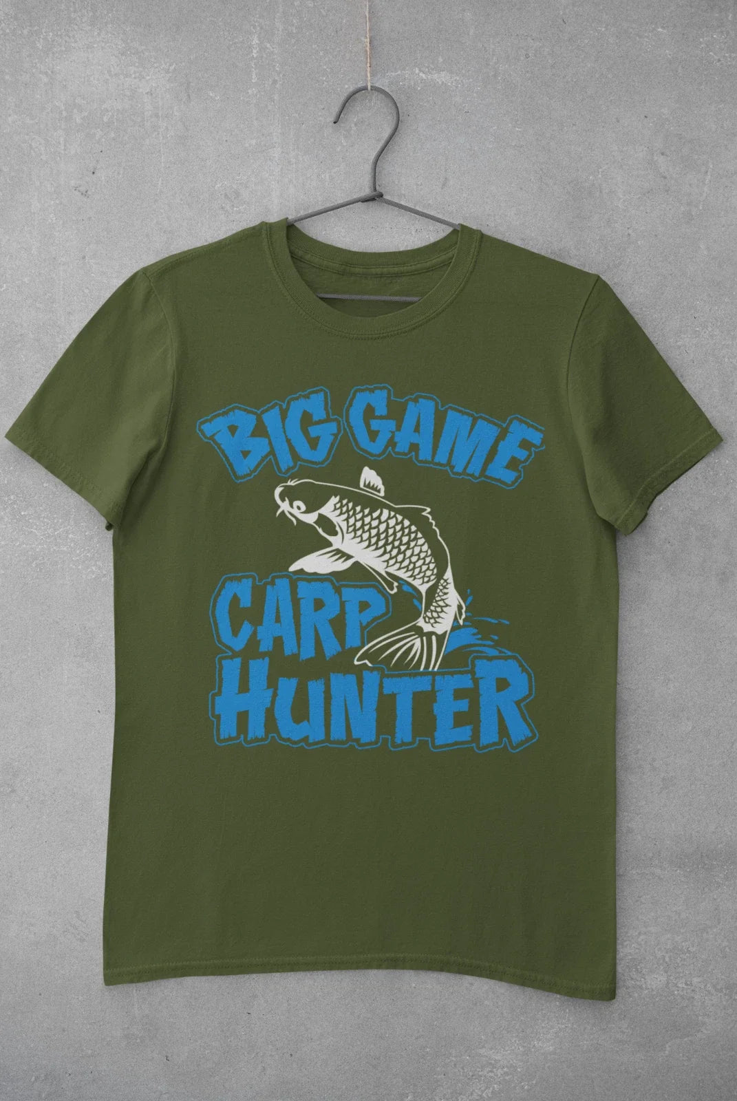 Carp Fishing T Shirt Big Game Carp Hunter Funny Gift For Fisherman Angler Dad Unisex T-shirt, Sweatshirt, Hoodie, Long Sleeve Tee - T-Shirt, Sweatshirt, Hoodie