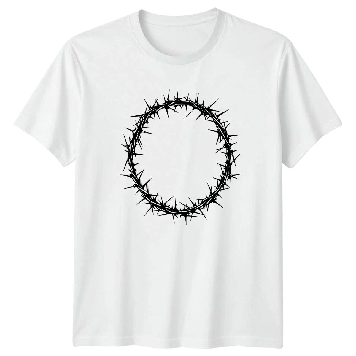 Crown Of Thorns Religious Christian T-Shirt Gothic Gift For Him And Her Unisex T-shirt, Sweatshirt, Hoodie, Long Sleeve Tee - T-Shirt, Sweatshirt, Hoodie