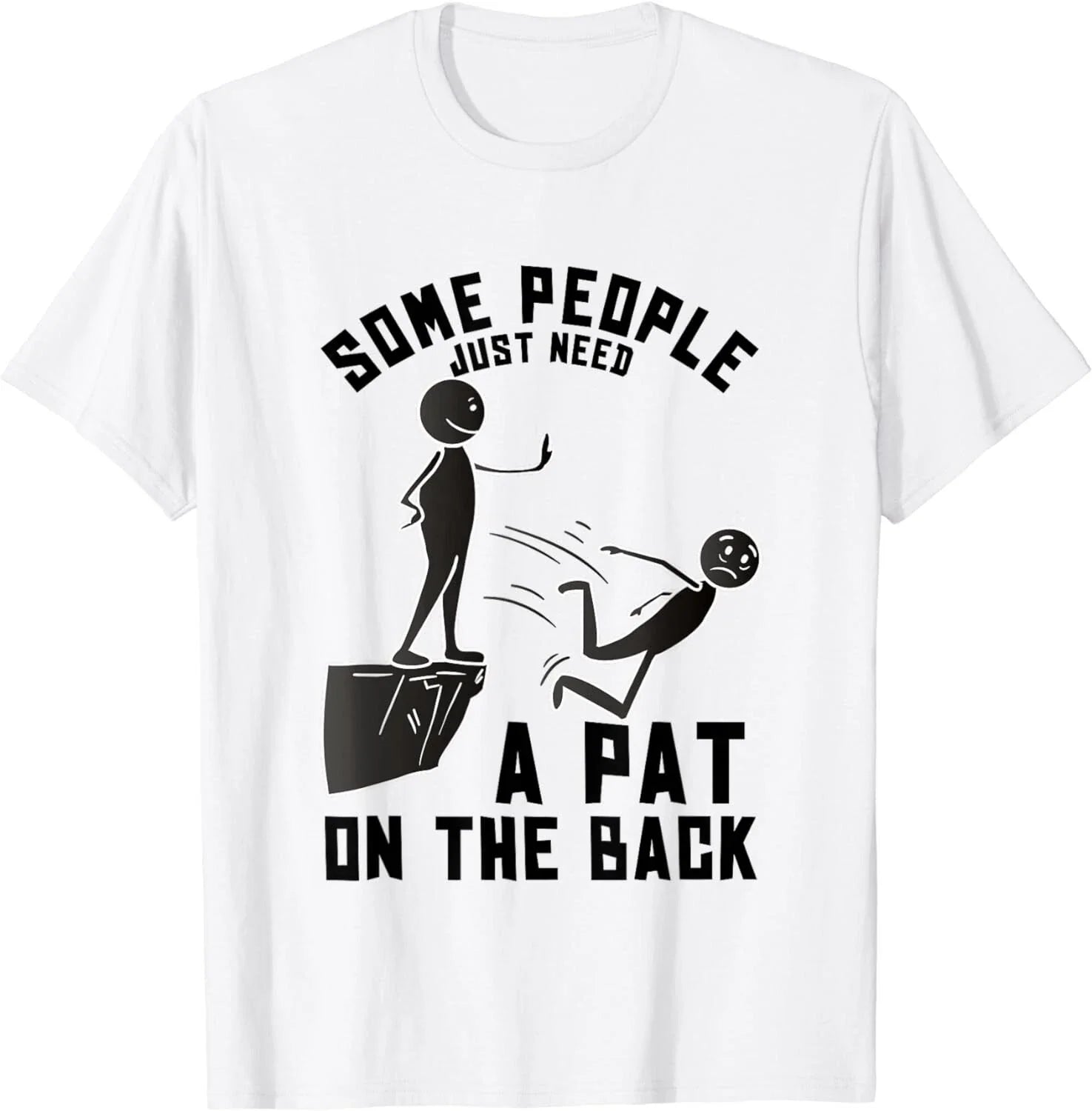 Pat On The Back Funny Adult Sarcastic Design Gift Unisex T-Shirt Unisex T-shirt, Sweatshirt, Hoodie, Long Sleeve Tee - T-Shirt, Sweatshirt, Hoodie