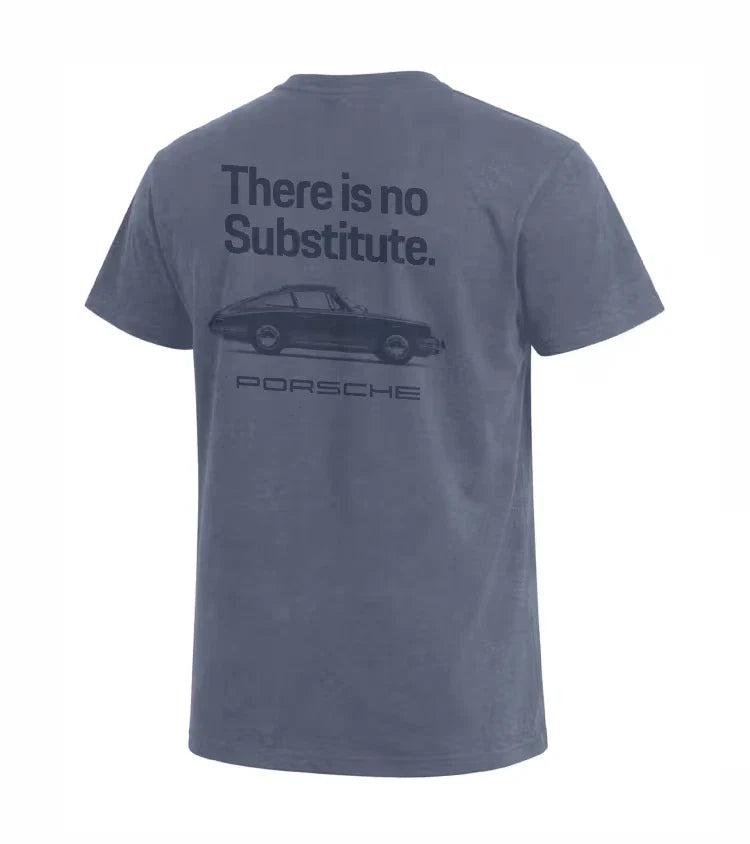 Genuine Porsche Blue T-Shirt There Is No Substitute Unisex T-shirt, Sweatshirt, Hoodie, Long Sleeve Tee - T-Shirt, Sweatshirt, Hoodie