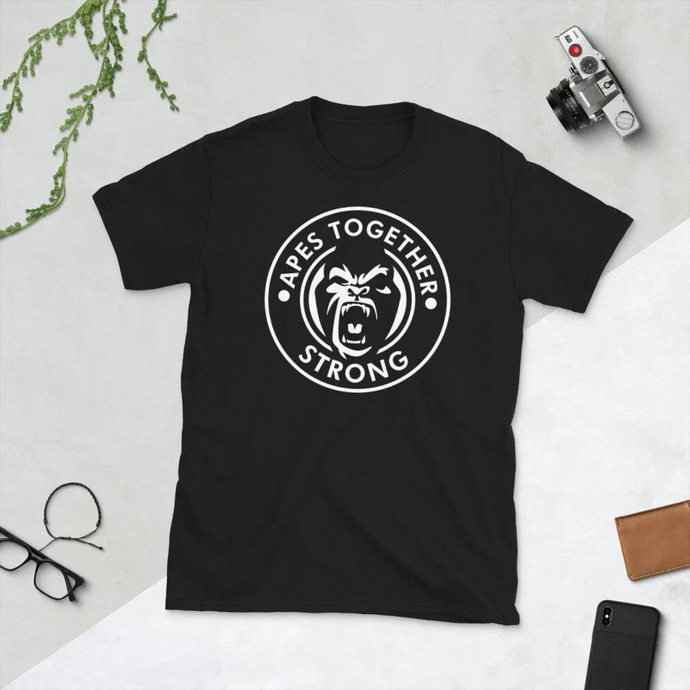 Apes Together Strong Meme - White Design - Unisex T-Shirt FREE US SHIPPING Unisex T-shirt, Sweatshirt, Hoodie, Long Sleeve Tee - T-Shirt, Sweatshirt, Hoodie