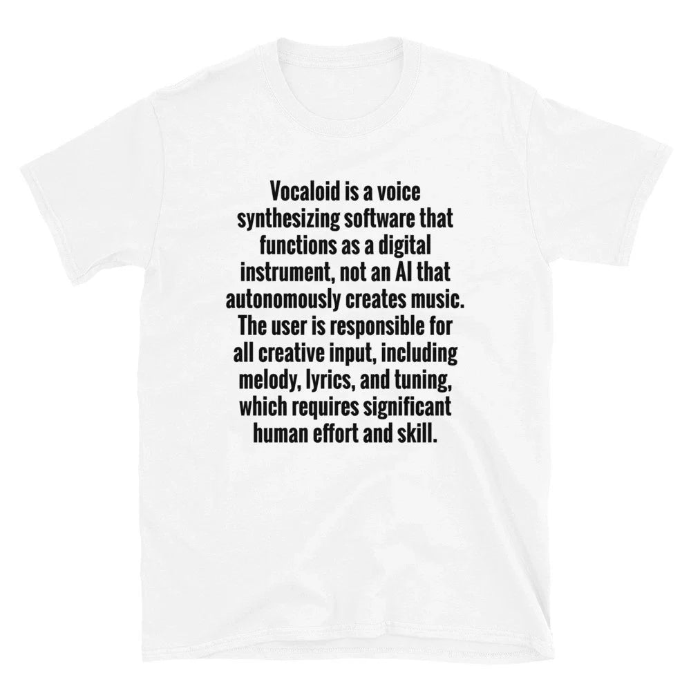 Funny Create Melodic Humor Music Voice Synthesizer Quote Unisex T-Shirt Unisex T-shirt, Sweatshirt, Hoodie, Long Sleeve Tee - T-Shirt, Sweatshirt, Hoodie
