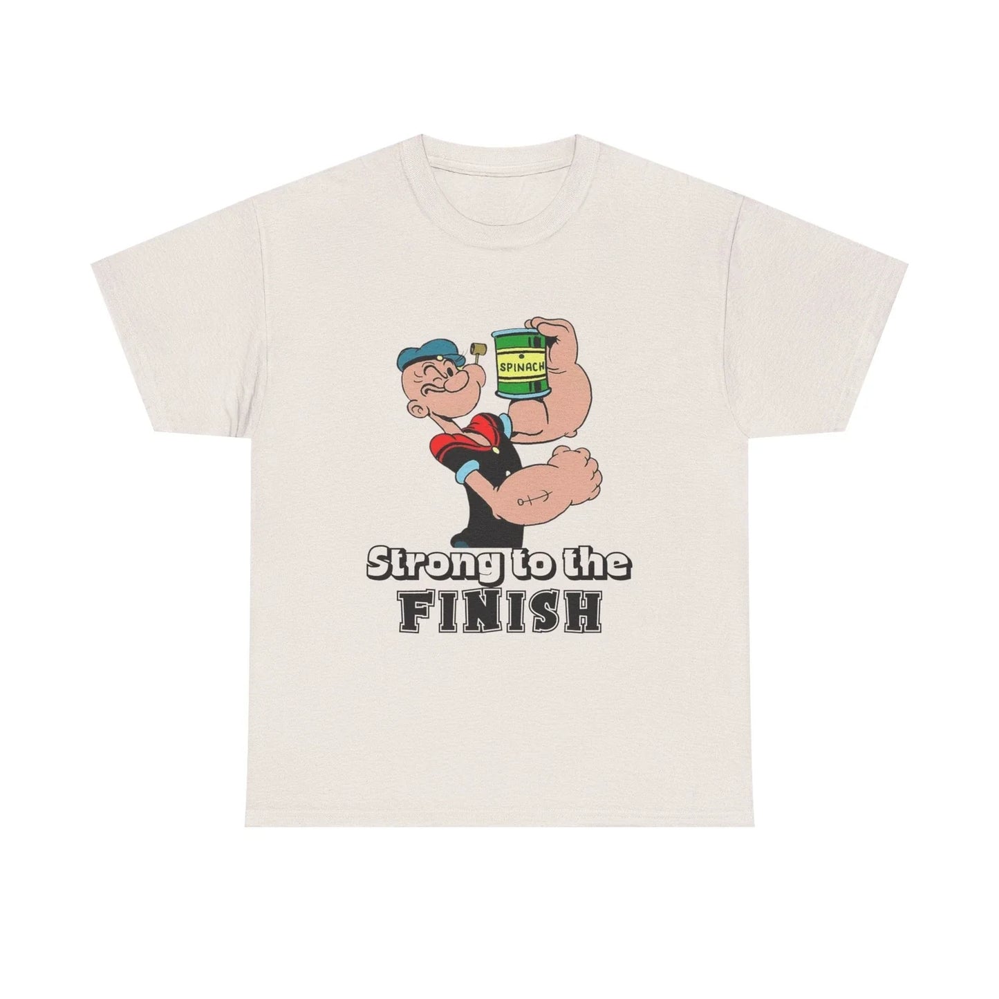Popeye Inspired Graphic Tee, Funny Retro Tshirt, Custom Popeye the Sailorman Tee Unisex T-shirt, Sweatshirt, Hoodie, Long Sleeve Tee - T-Shirt, Sweatshirt, Hoodie