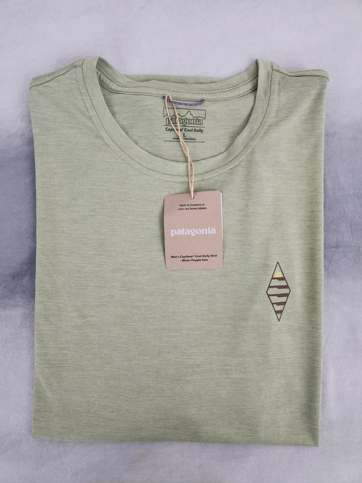 Patagonia Cap Cool Daily Shirt Water People Sets Gumtree Green Men's Large Unisex T-shirt, Sweatshirt, Hoodie, Long Sleeve Tee - T-Shirt, Sweatshirt, Hoodie