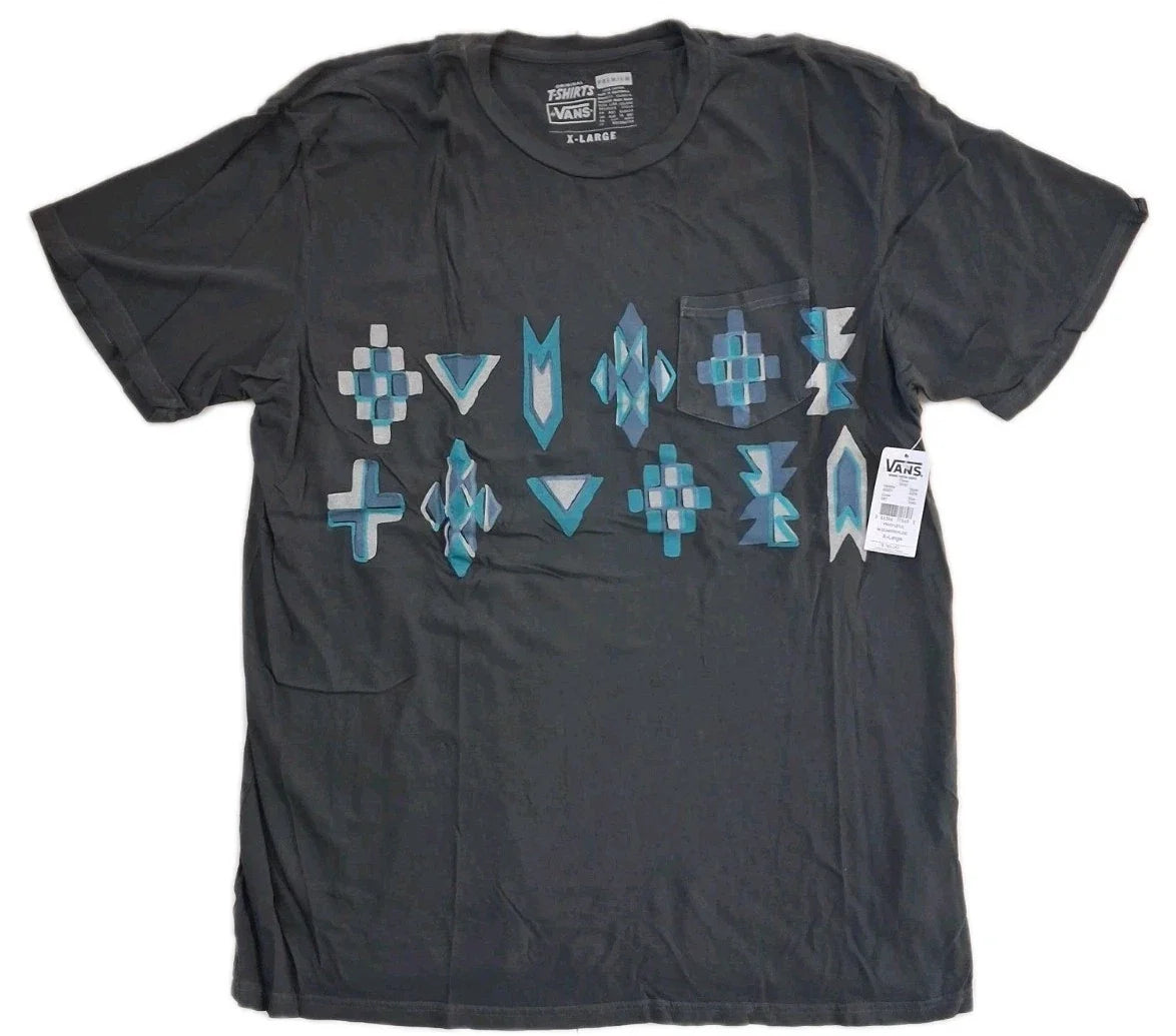 Vans New Mens Boarderline Graphic Print Short Sleeve Shirt Size Large Unisex T-shirt, Sweatshirt, Hoodie, Long Sleeve Tee - T-Shirt, Sweatshirt, Hoodie