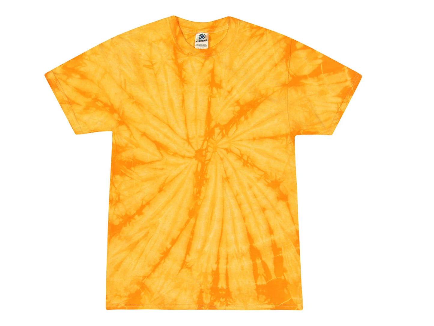 Tie Dye T-Shirts Gold Kids & Adult S M L XL 2XL 3XL 4XL 5XL Cotton Colortone Unisex T-shirt, Sweatshirt, Hoodie, Long Sleeve Tee - T-Shirt, Sweatshirt, Hoodie