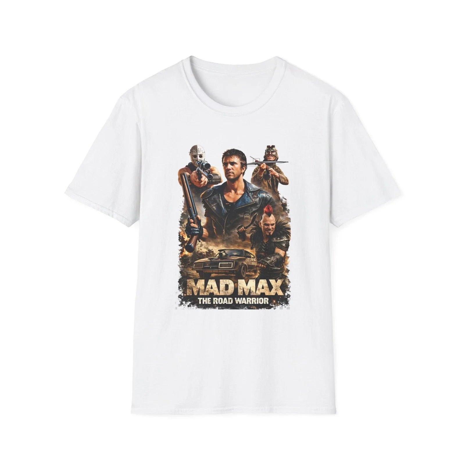 Mad Max  Road warrior T-Shirt | Post-Apocalyptic Movie Art Unisex T-shirt, Sweatshirt, Hoodie, Long Sleeve Tee - T-Shirt, Sweatshirt, Hoodie