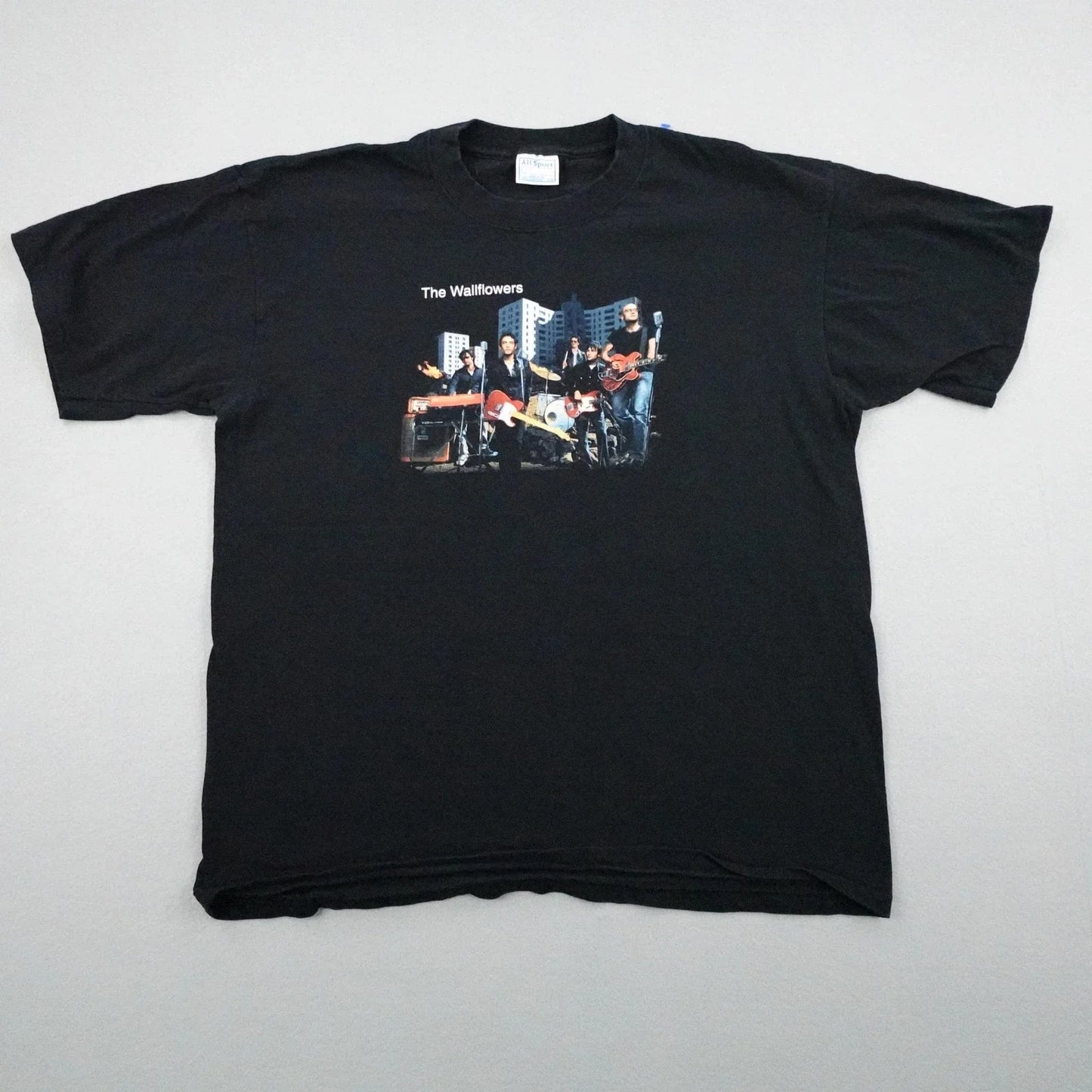 Vintage The Wallflowers Shirt Mens XL Black Breach Tour 2000 2001 Y2K Band Tee Unisex T-shirt, Sweatshirt, Hoodie, Long Sleeve Tee - T-Shirt, Sweatshirt, Hoodie