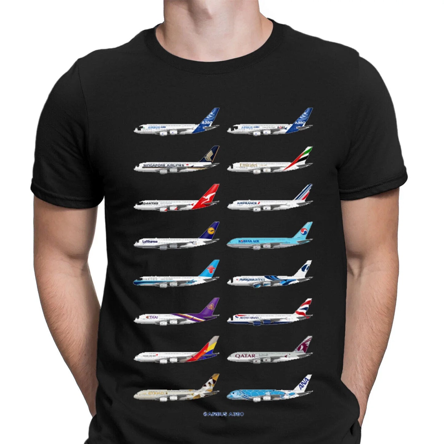 Aeroplane Operators Classic Retro Vintage Mens T-Shirts Tee Top #D6 Unisex T-shirt, Sweatshirt, Hoodie, Long Sleeve Tee - T-Shirt, Sweatshirt, Hoodie