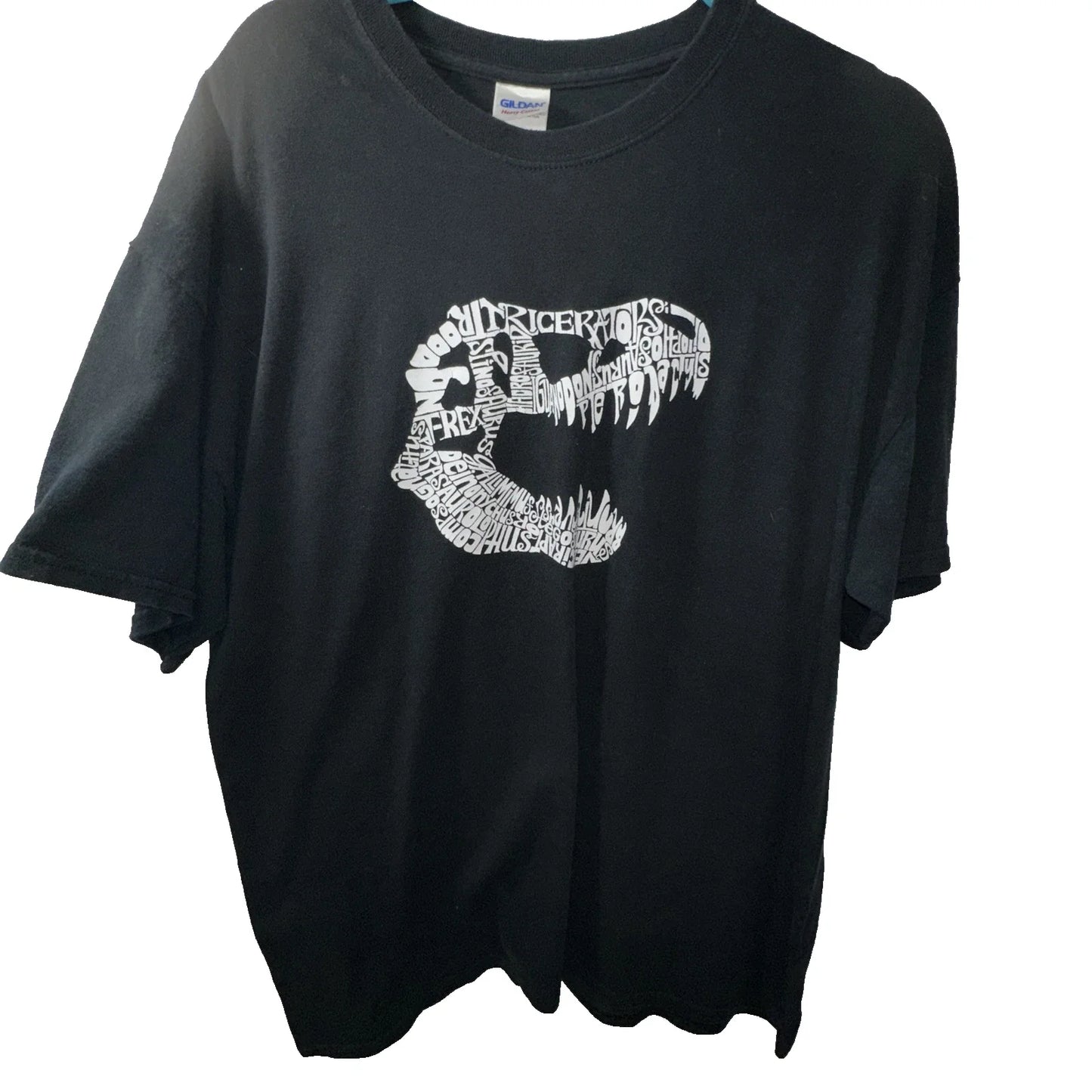 Gildan LA Pop Art Men Black T-Rex Skull Tee Short-Sleeve T-Shirt Sz XL Unisex T-shirt, Sweatshirt, Hoodie, Long Sleeve Tee - T-Shirt, Sweatshirt, Hoodie