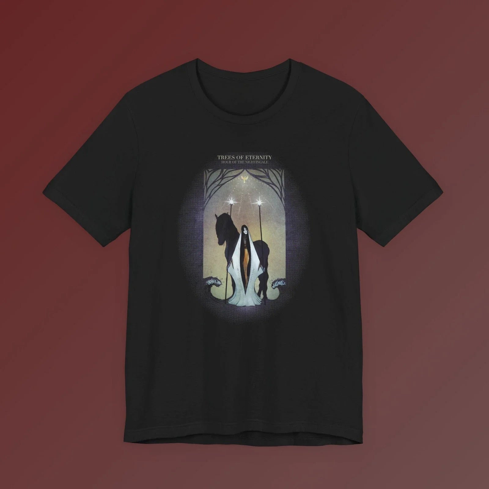 Trees of Eternity - Hour of the Nightingale (Unisex T-Shirt) Unisex T-shirt, Sweatshirt, Hoodie, Long Sleeve Tee - T-Shirt, Sweatshirt, Hoodie