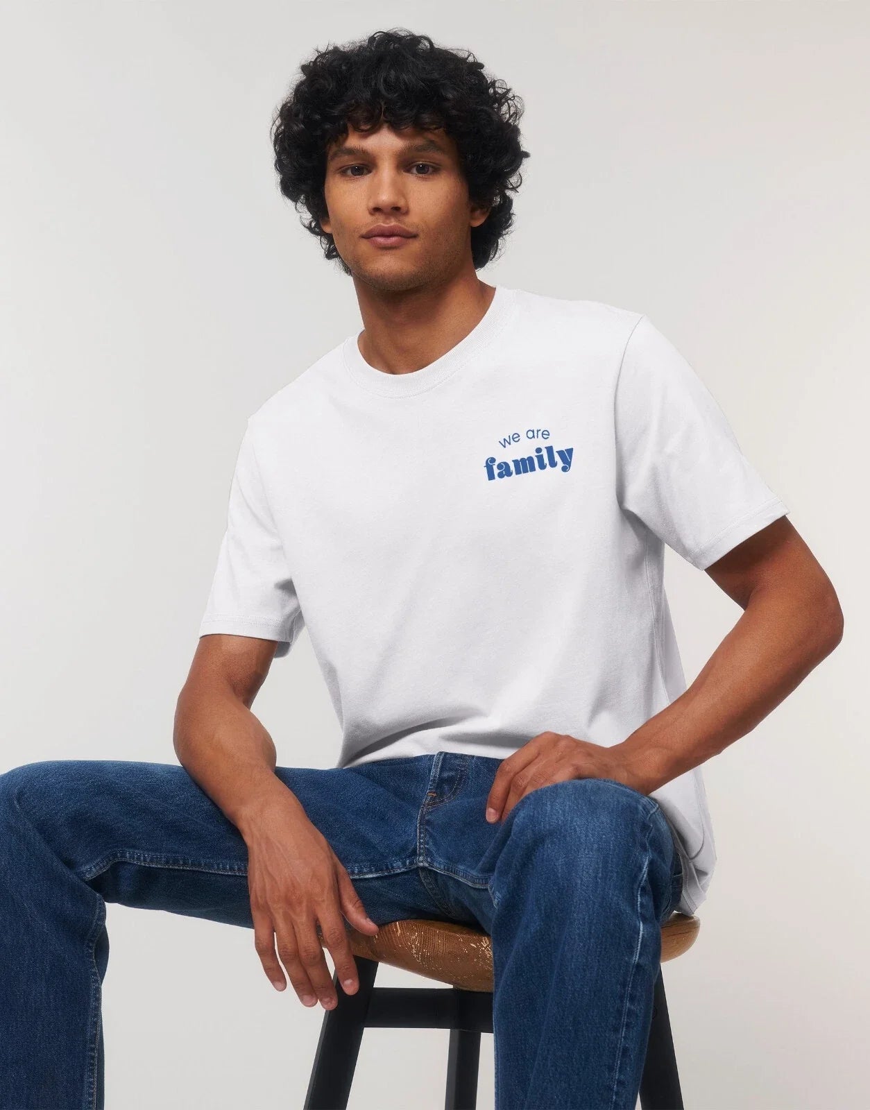 Men's Short Sleeve T-Shirt White, WE ARE FAMILY HEART Unisex T-shirt, Sweatshirt, Hoodie, Long Sleeve Tee - T-Shirt, Sweatshirt, Hoodie