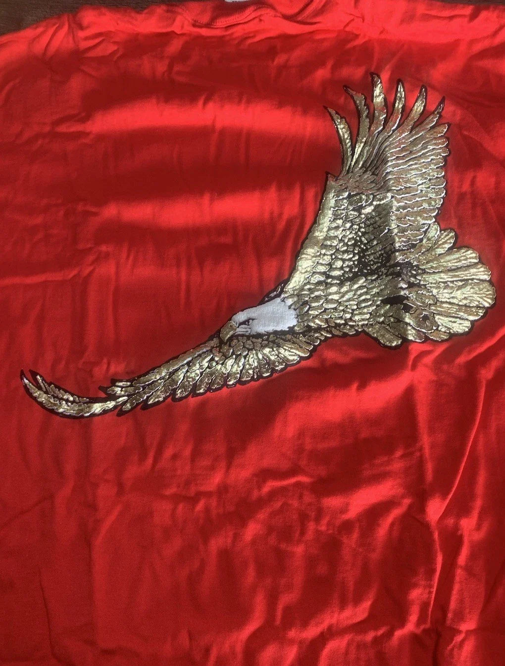 Vintage Winston Cigarettes T Shirt Men's XL Gold Eagle USA American Born 90s NIB Unisex T-shirt, Sweatshirt, Hoodie, Long Sleeve Tee - T-Shirt, Sweatshirt, Hoodie