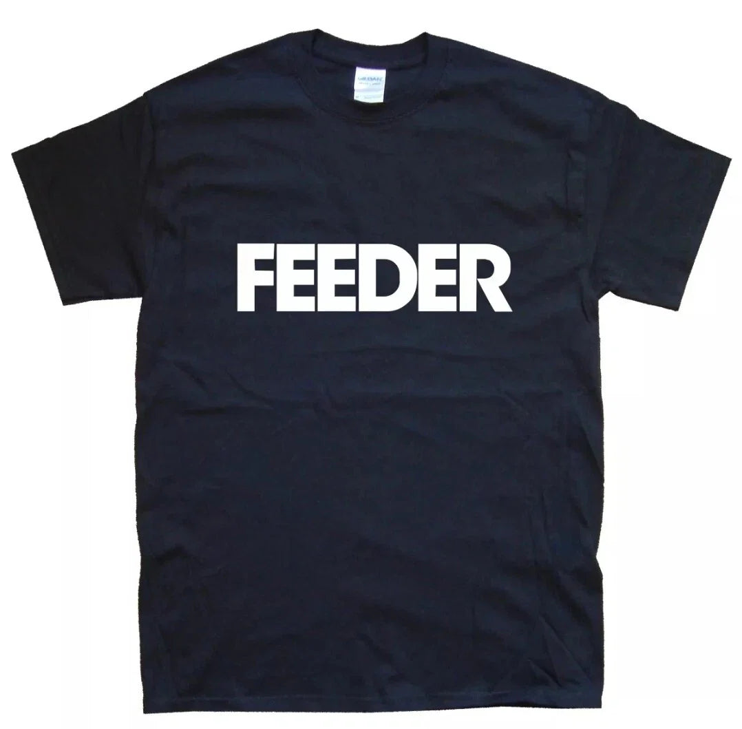 FEEDER T-SHIRT All sizes S M L XL XXL colours Black, White Unisex T-shirt, Sweatshirt, Hoodie, Long Sleeve Tee - T-Shirt, Sweatshirt, Hoodie