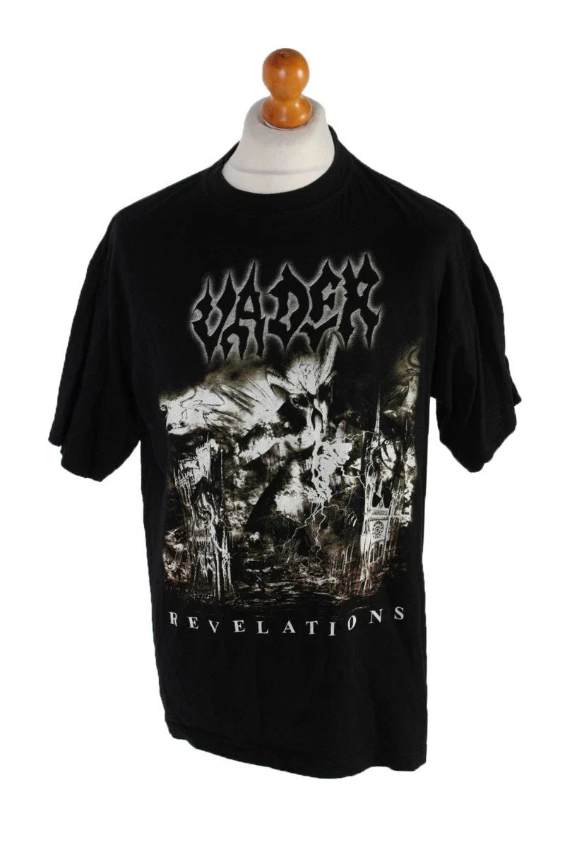 90s Retro T Shirt Devil Short Revelations Sleeve Printed Shirt Size M-TS124 Unisex T-shirt, Sweatshirt, Hoodie, Long Sleeve Tee - T-Shirt, Sweatshirt, Hoodie