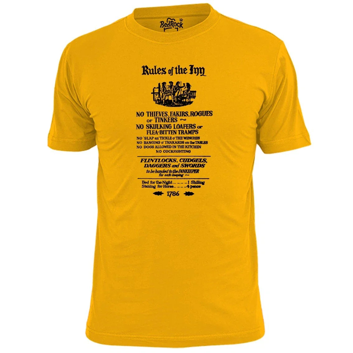 Mens Rules Of The Inn Funny Pub T Shirt Humour Alcohol Booze Unisex T-shirt, Sweatshirt, Hoodie, Long Sleeve Tee - T-Shirt, Sweatshirt, Hoodie