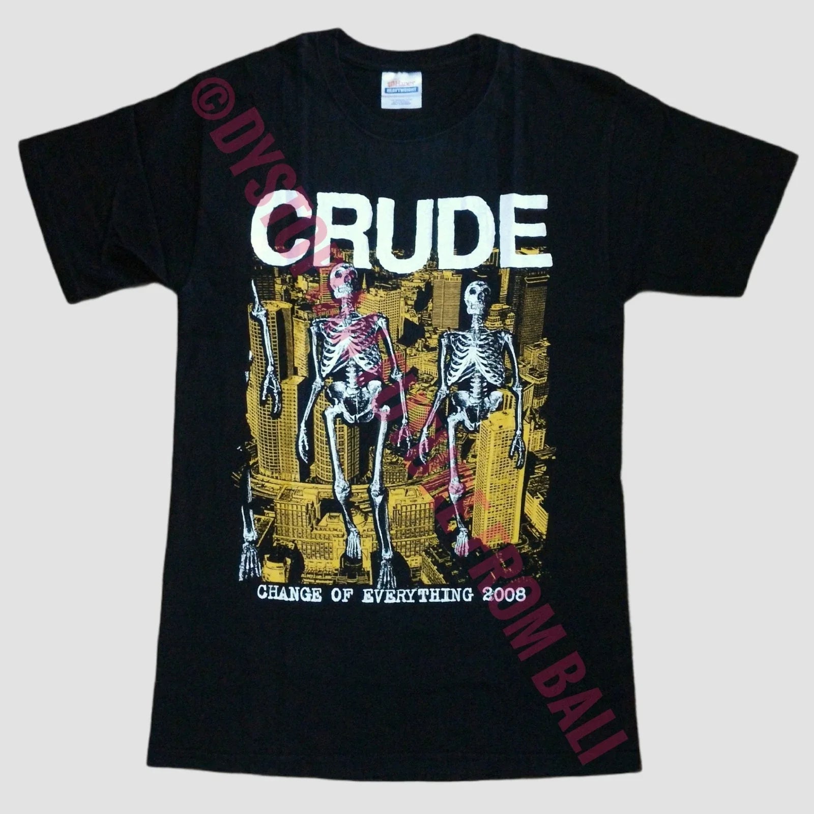 Rare Crude - Change Of Everything 2008 Japanese Hardcore Punk Band T-shirt Unisex T-shirt, Sweatshirt, Hoodie, Long Sleeve Tee - T-Shirt, Sweatshirt, Hoodie