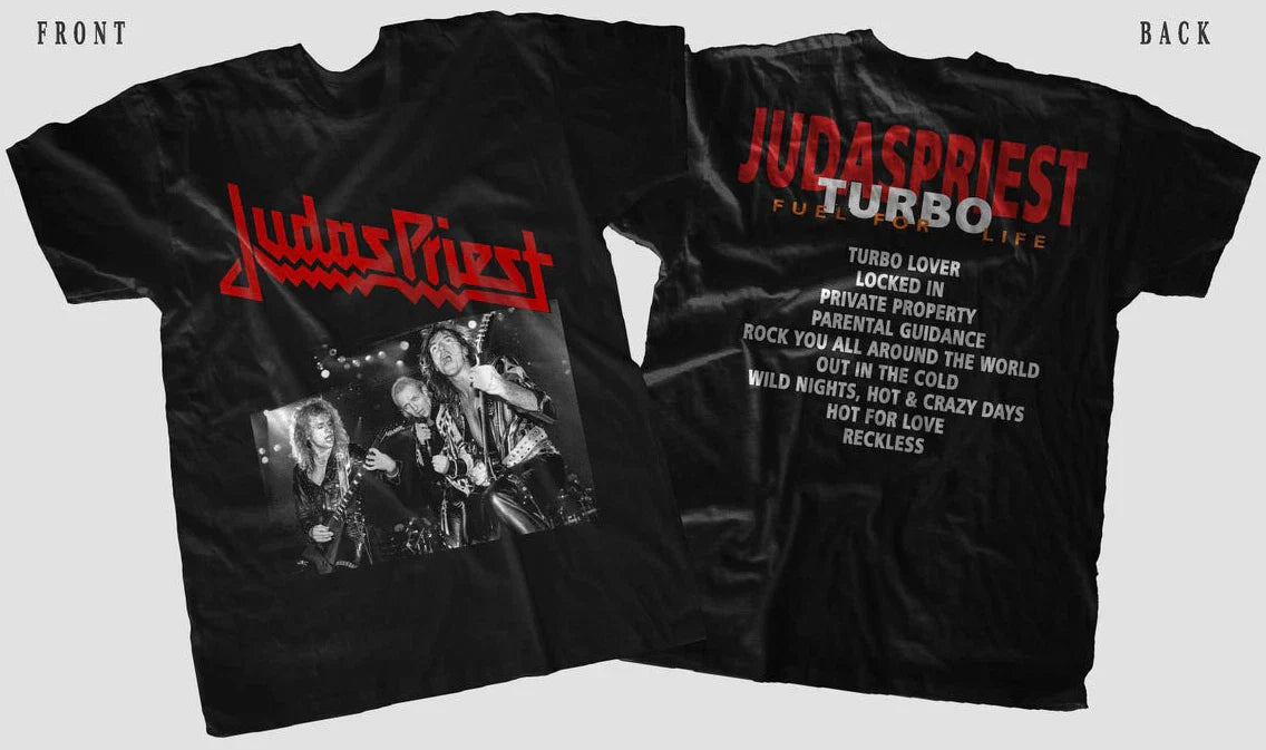 JUDAS PRIEST  Turbo Lover  English Heavy Metal T-Shirt Unisex T-shirt, Sweatshirt, Hoodie, Long Sleeve Tee - T-Shirt, Sweatshirt, Hoodie