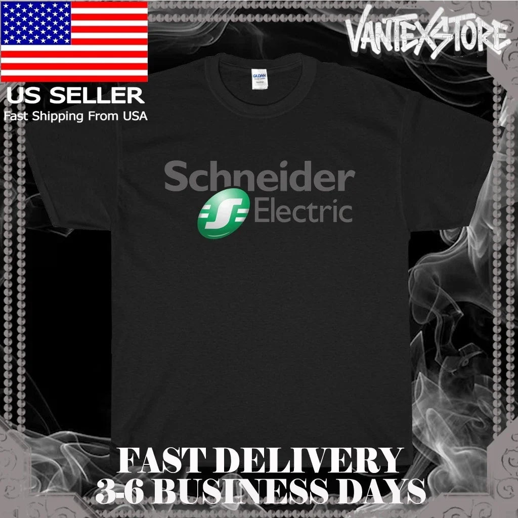 NEW SHIRT SCHNEIDER ELECTRIC LOGO MEN'S T-SHIRT FUNNY AMERICAN USA SIZE S-5XL Unisex T-shirt, Sweatshirt, Hoodie, Long Sleeve Tee - T-Shirt, Sweatshirt, Hoodie
