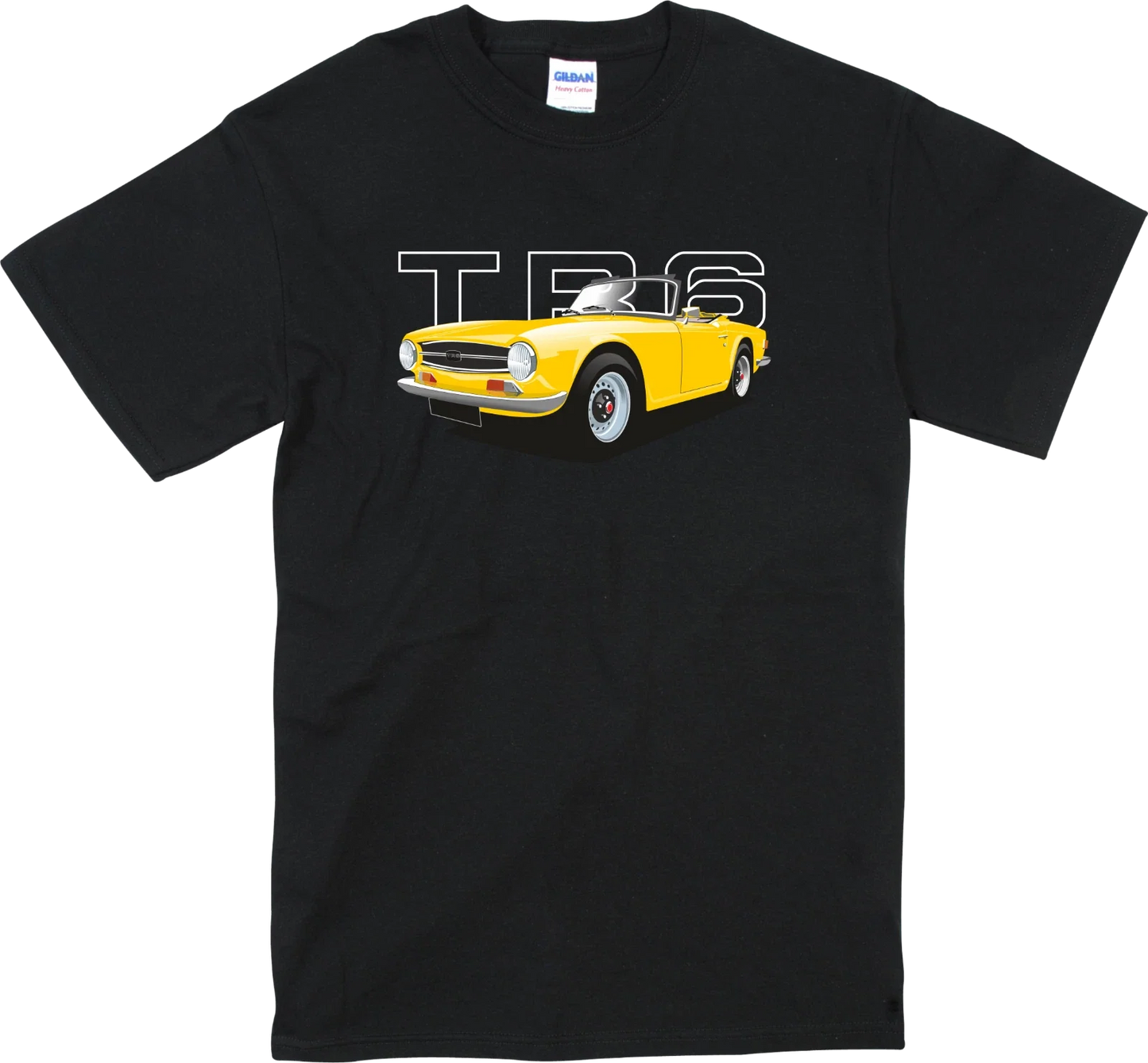 Trioumph TR6 Classic Car T Shirts Vintage Retro Designs Unisex T-shirt, Sweatshirt, Hoodie, Long Sleeve Tee - T-Shirt, Sweatshirt, Hoodie