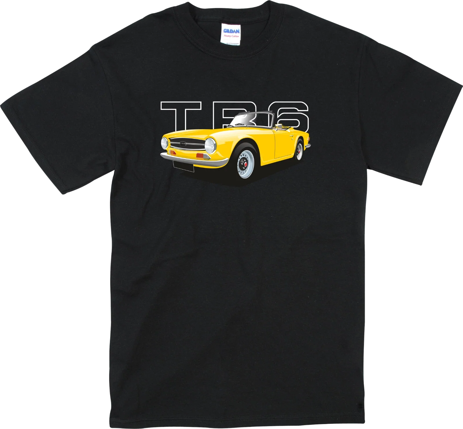Trioumph TR6 Classic Car T Shirts Vintage Retro Designs Unisex T-shirt, Sweatshirt, Hoodie, Long Sleeve Tee - T-Shirt, Sweatshirt, Hoodie