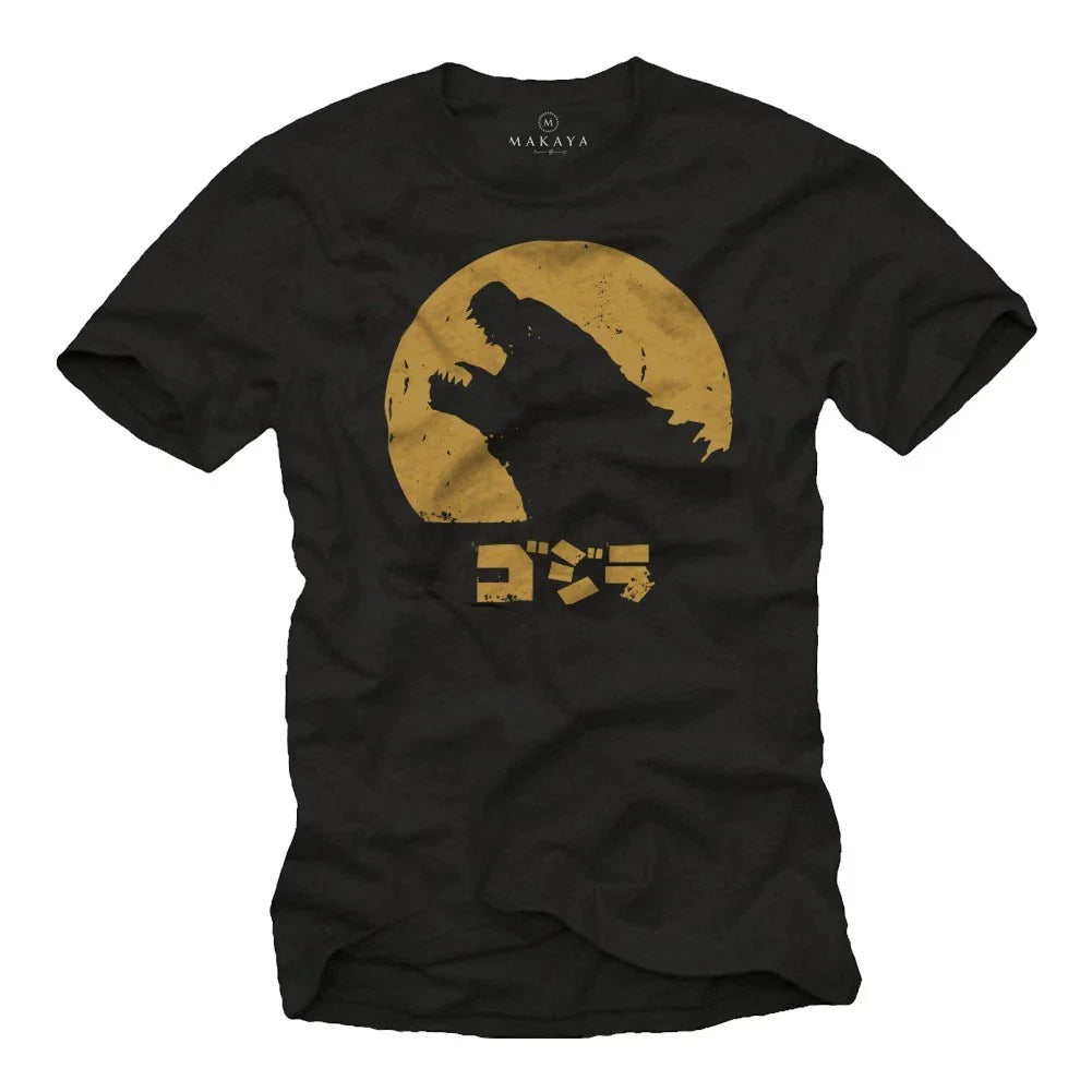 Dino T Shirt Boys Men Gents Vintage Retro Monster Cool Gifts Black Unisex T-shirt, Sweatshirt, Hoodie, Long Sleeve Tee - T-Shirt, Sweatshirt, Hoodie