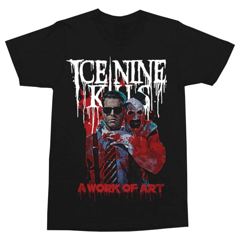 Ice Nine Kills Band A Work Of Art T-shirt S to 5XL 2F1477 Unisex T-shirt, Sweatshirt, Hoodie, Long Sleeve Tee - T-Shirt, Sweatshirt, Hoodie