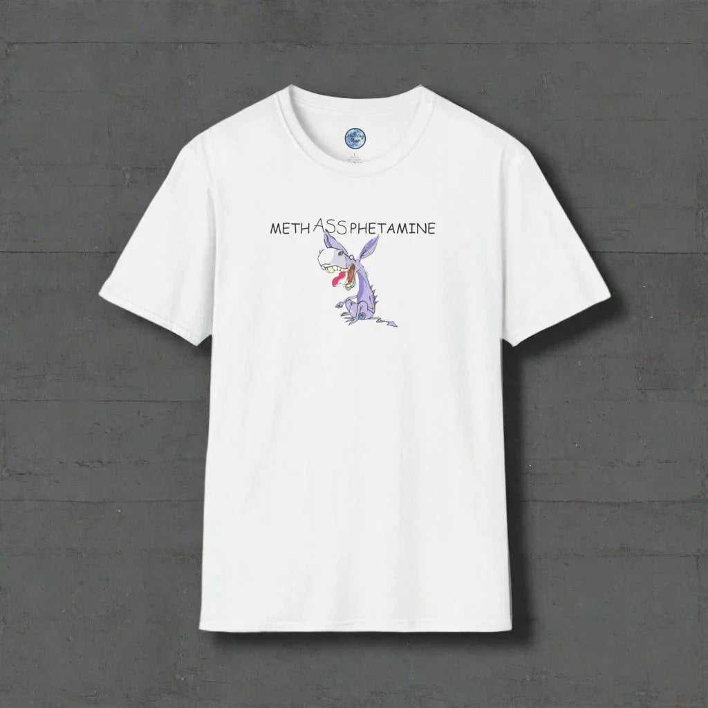 MethAssPhetamine Men's Funny Soft Style Classic Fit T-Shirt Unisex T-shirt, Sweatshirt, Hoodie, Long Sleeve Tee - T-Shirt, Sweatshirt, Hoodie
