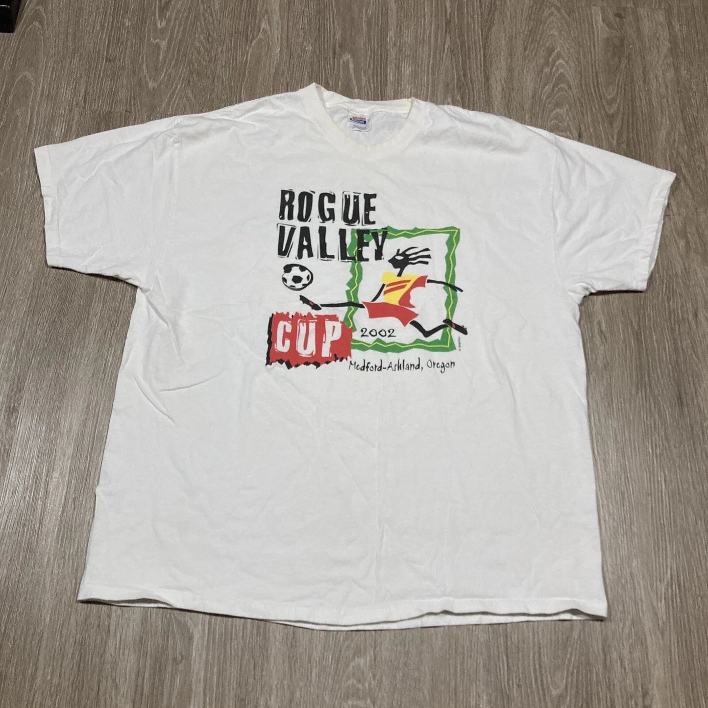 Soccer Shirt XL Vintage 90s 00s Oregon Rogue Valley Cup Kappa Futbol Y2k Tee Unisex T-shirt, Sweatshirt, Hoodie, Long Sleeve Tee - T-Shirt, Sweatshirt, Hoodie