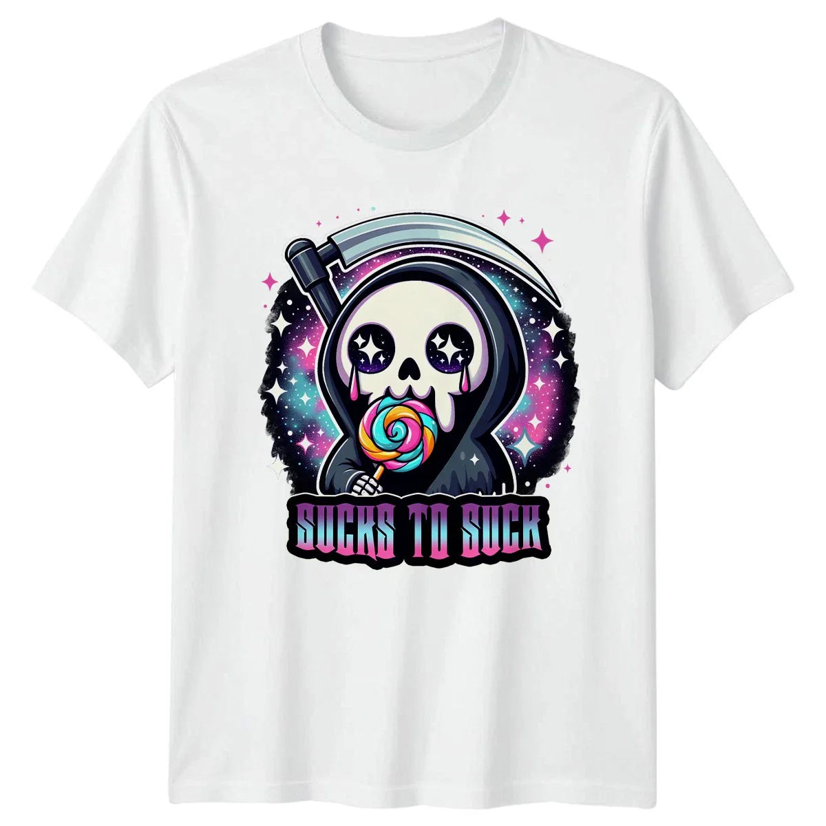 Sucks To Suck T-Shirt Kawaii Goth Humour Birthday Gift For Him And Her Unisex T-shirt, Sweatshirt, Hoodie, Long Sleeve Tee - T-Shirt, Sweatshirt, Hoodie