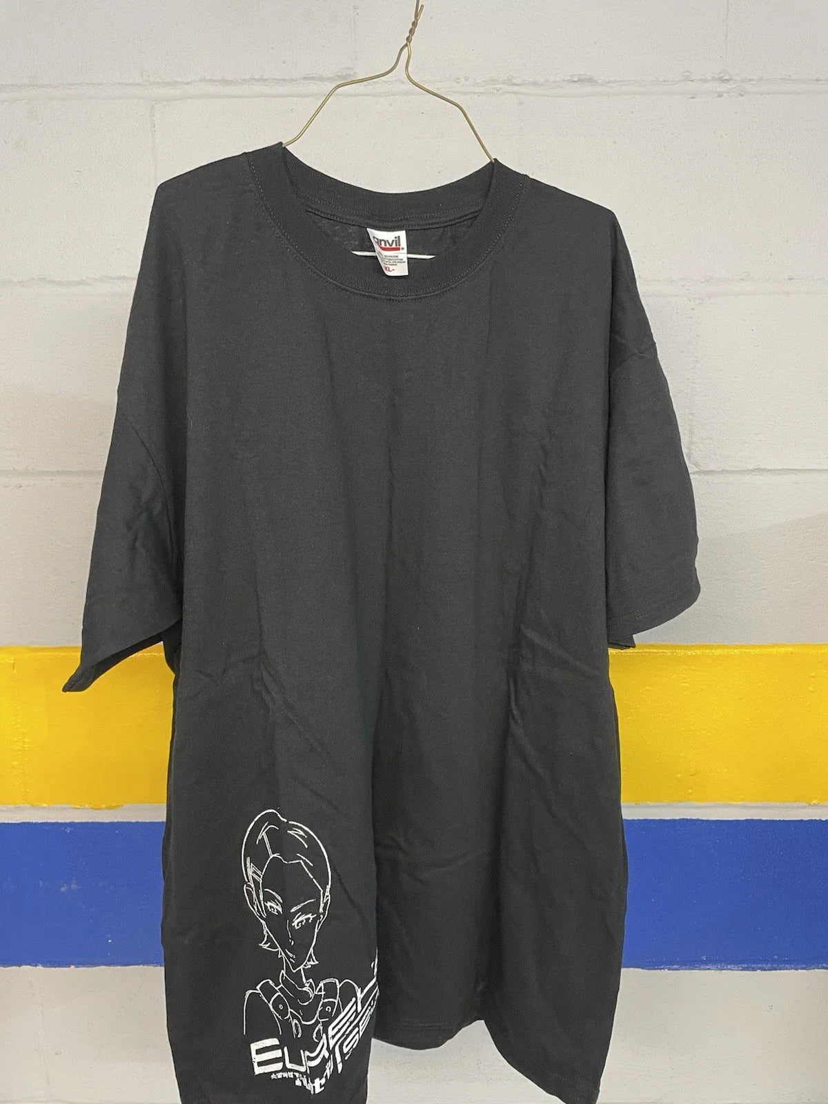 Eureka Seven Anime Shirt Black Short Sleeve XL Anvil Tag New Never Worn Unisex T-shirt, Sweatshirt, Hoodie, Long Sleeve Tee - T-Shirt, Sweatshirt, Hoodie