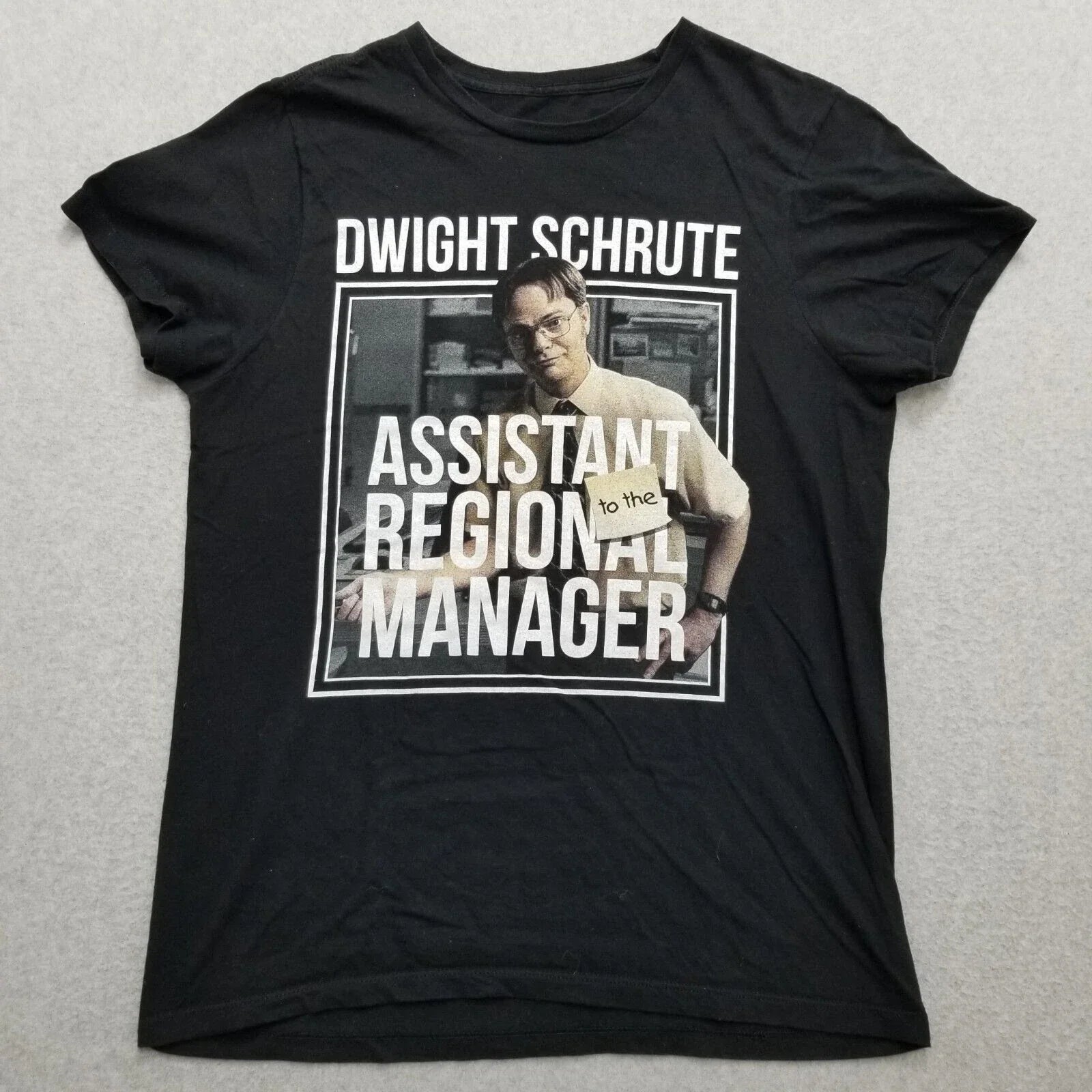 The Office Shirt Mens Medium Black Short Sleeve Dwight Schrute Unisex T-shirt, Sweatshirt, Hoodie, Long Sleeve Tee - T-Shirt, Sweatshirt, Hoodie