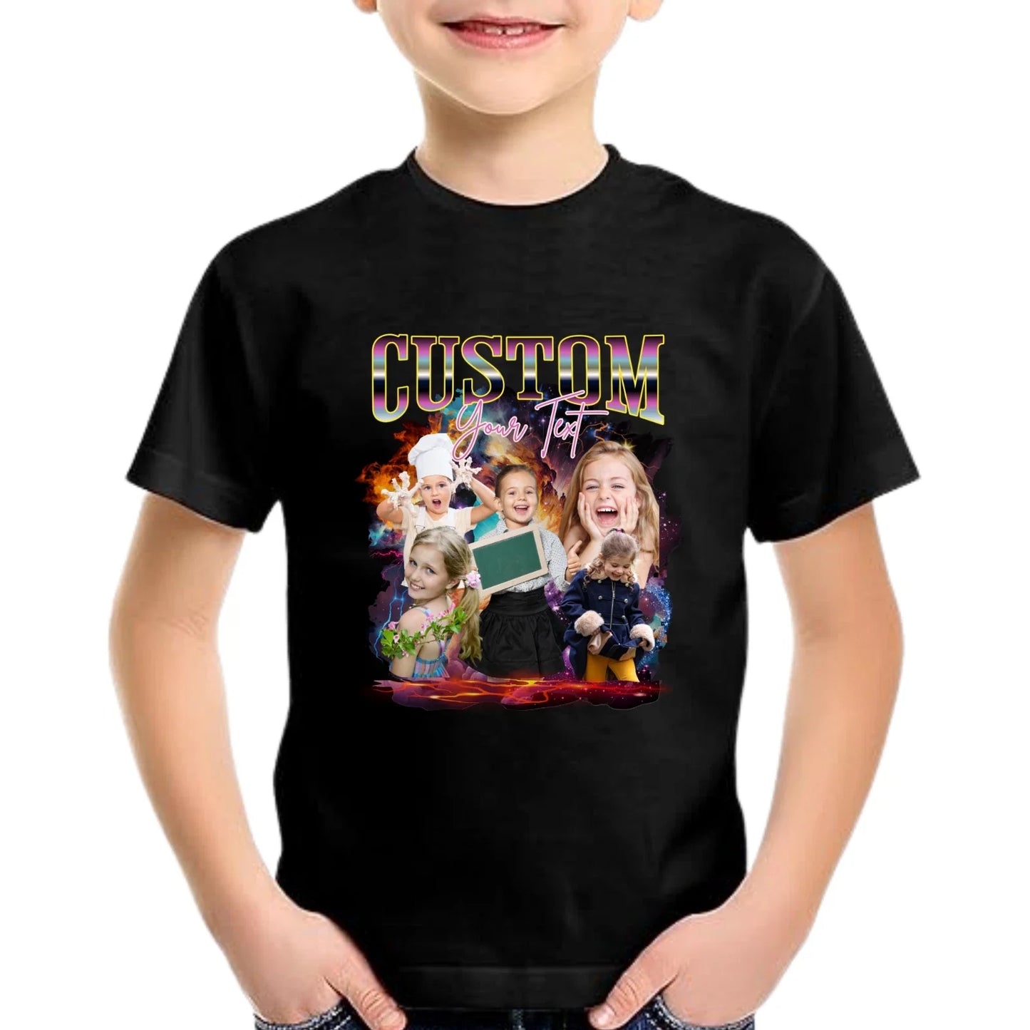 Personalized Bootleg Rap t-Shirt, Retro 90s Style Graphic Tee  Custom T Shirt Unisex T-shirt, Sweatshirt, Hoodie, Long Sleeve Tee - T-Shirt, Sweatshirt, Hoodie