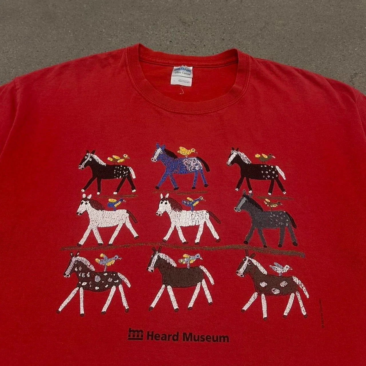 Y2K Heard Museum Horses T-Shirt Unisex T-shirt, Sweatshirt, Hoodie, Long Sleeve Tee - T-Shirt, Sweatshirt, Hoodie