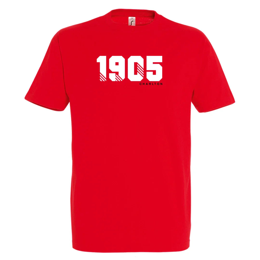 Charlton Athletic Football Shirt 1905 Est Year Retro Gift Casual T Shirt Unisex T-shirt, Sweatshirt, Hoodie, Long Sleeve Tee - T-Shirt, Sweatshirt, Hoodie