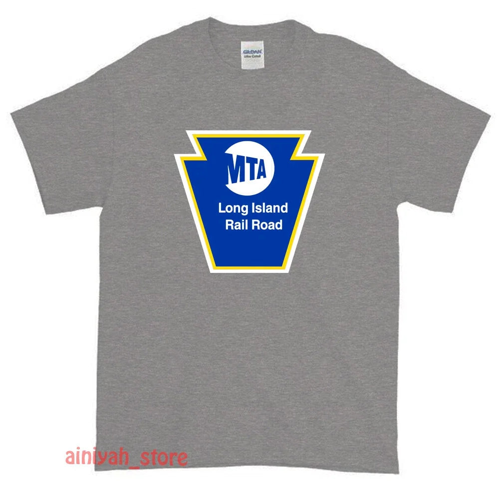 New MTA Long Island Rail Road Logo Men's T-Shirt American USA Size S -XXL Unisex T-shirt, Sweatshirt, Hoodie, Long Sleeve Tee - T-Shirt, Sweatshirt, Hoodie