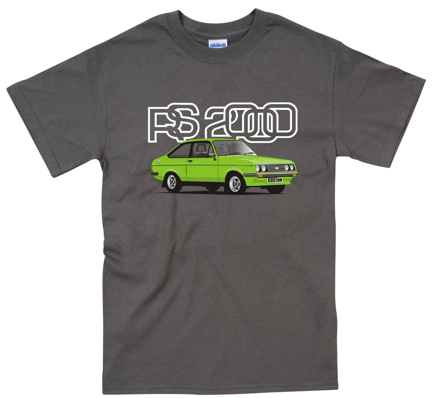 Ford Escort RS 2000 Custom Retro Classic Car T Shirt 9 colours Unisex T-shirt, Sweatshirt, Hoodie, Long Sleeve Tee - T-Shirt, Sweatshirt, Hoodie