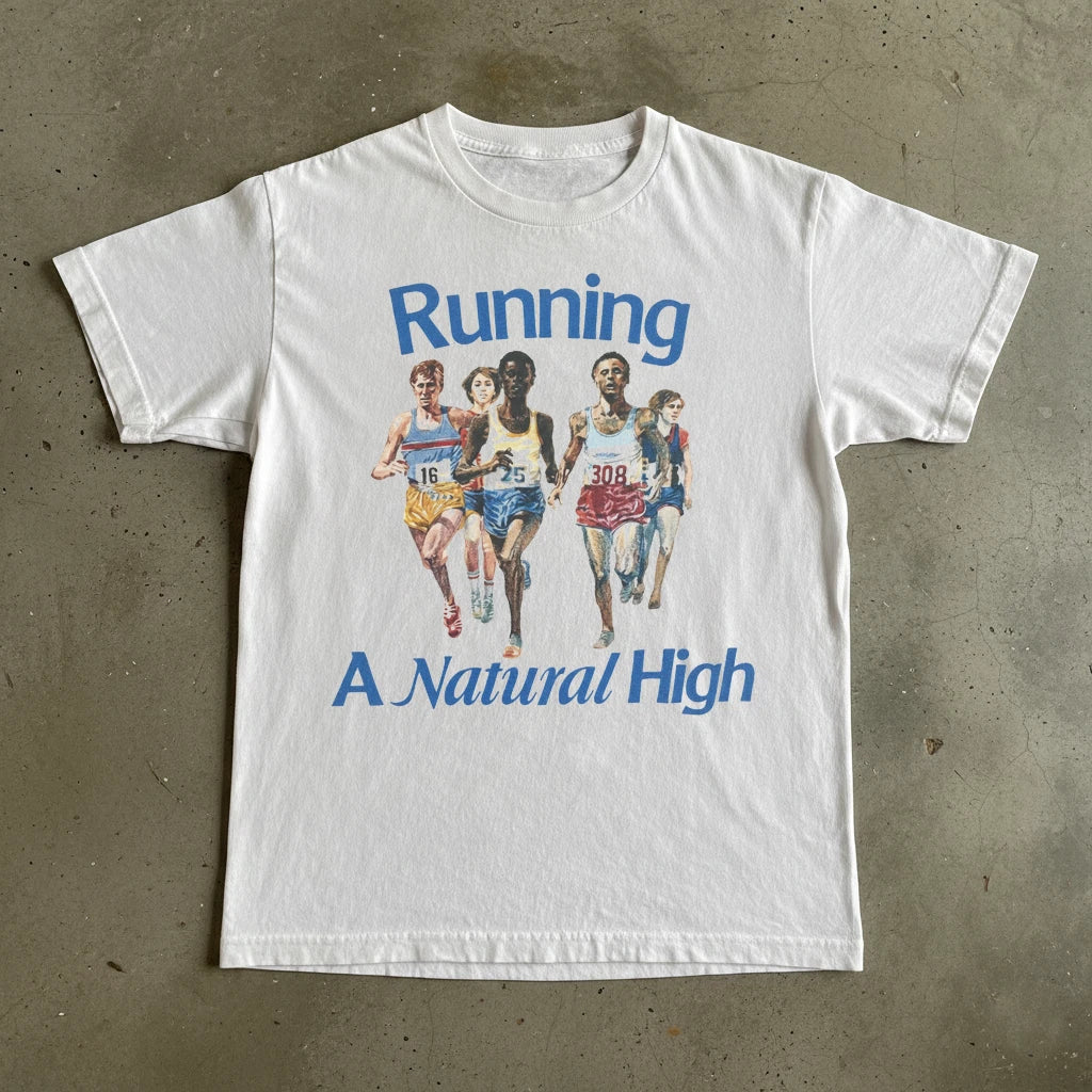 Vintage Marathon Tee Unisex T-shirt, Sweatshirt, Hoodie, Long Sleeve Tee - T-Shirt, Sweatshirt, Hoodie
