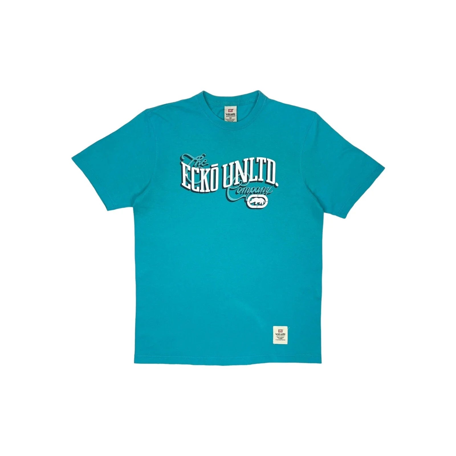y2k Ecko Unltd T-Shirt Blue Mens Medium With Graphic Print Unisex T-shirt, Sweatshirt, Hoodie, Long Sleeve Tee - T-Shirt, Sweatshirt, Hoodie