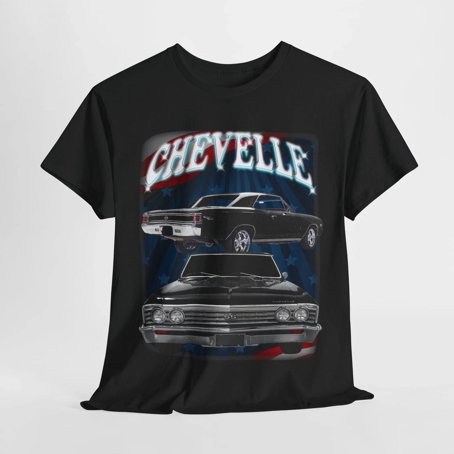 Black 1967 Chevelle Unisex Heavy Cotton Tee T Shirt muscle car Great Gift Unisex T-shirt, Sweatshirt, Hoodie, Long Sleeve Tee - T-Shirt, Sweatshirt, Hoodie