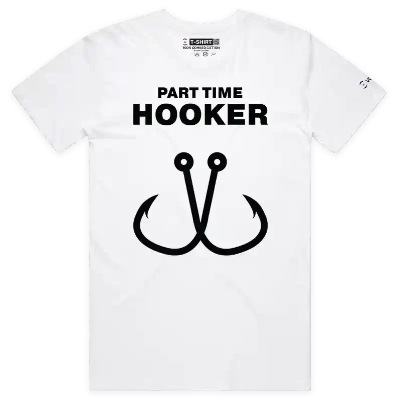 VOICEART Part Time Hooker Funny Memes T-Shirt with Premium Graphics Design Unisex T-shirt, Sweatshirt, Hoodie, Long Sleeve Tee - T-Shirt, Sweatshirt, Hoodie