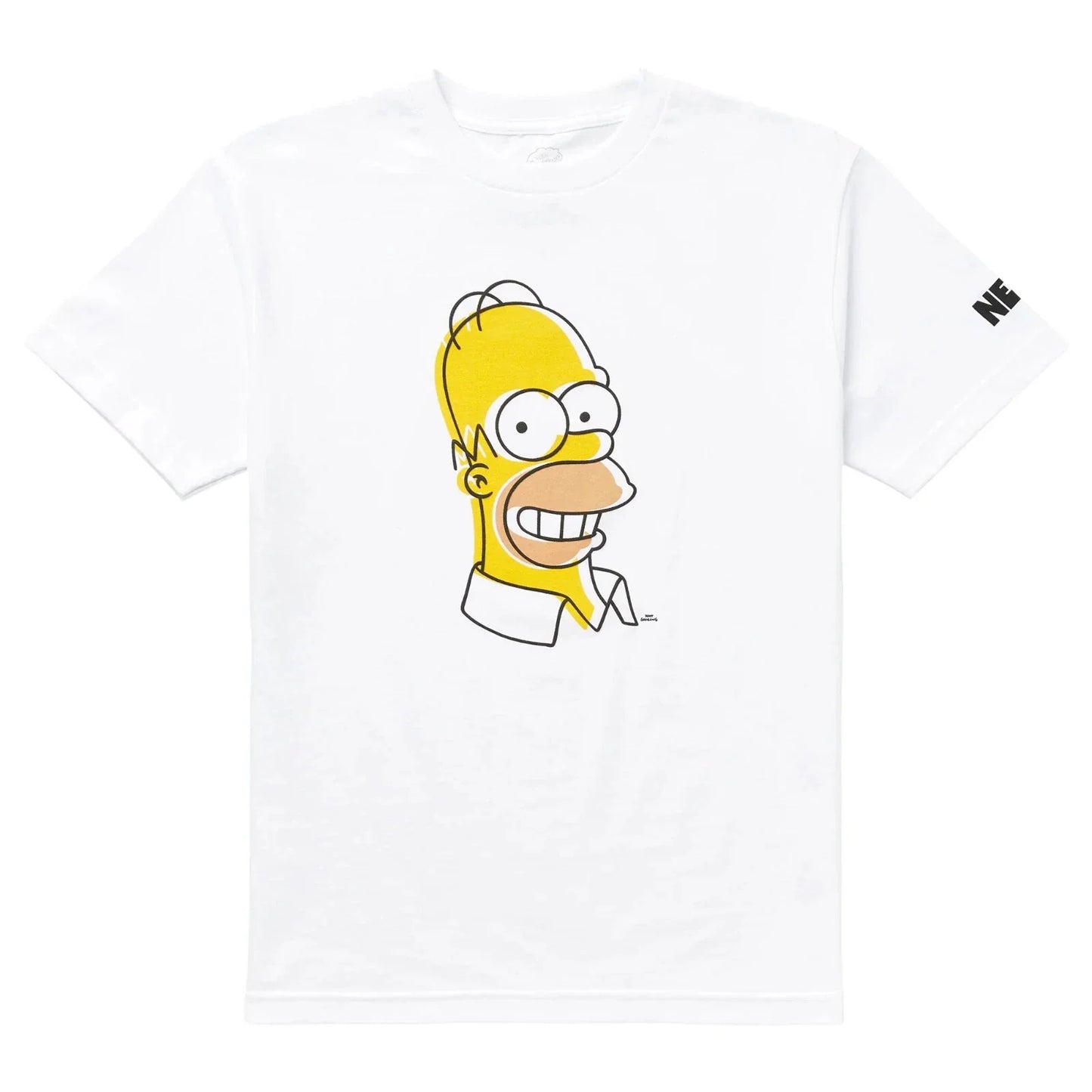Neff x The Simpsons Mens Homer Simpson Head White Shirt NWT Medium Unisex T-shirt, Sweatshirt, Hoodie, Long Sleeve Tee - T-Shirt, Sweatshirt, Hoodie