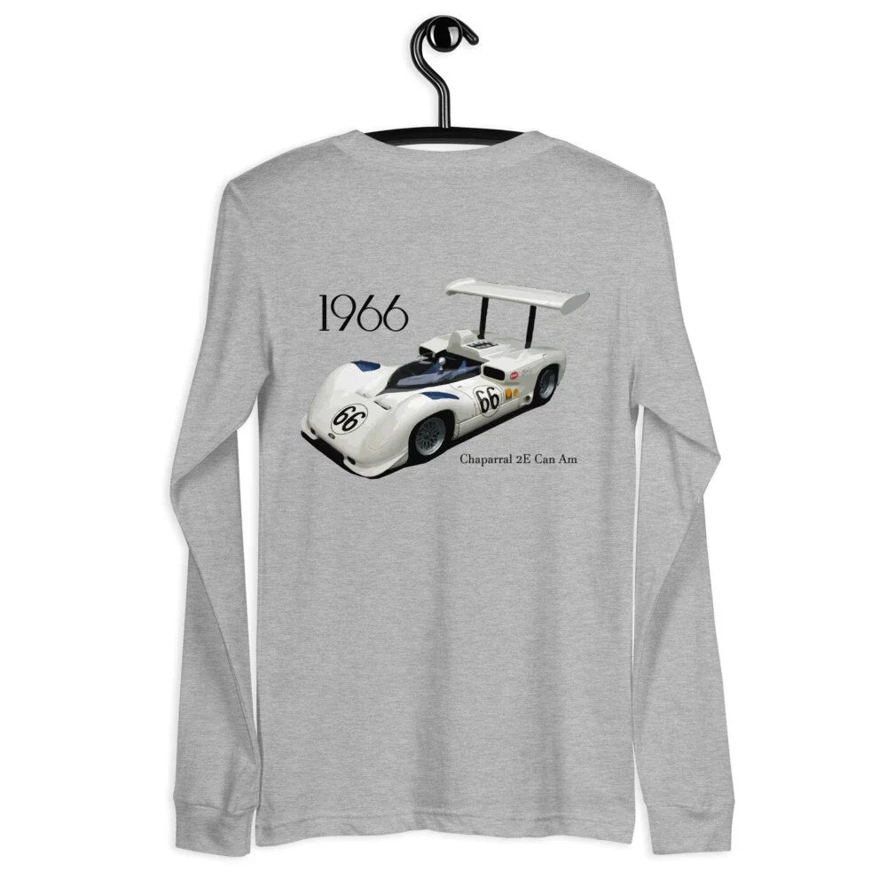 1966 Chaparral 2E Can Am Race Car Unisex Long Sleeve Tee Unisex T-shirt, Sweatshirt, Hoodie, Long Sleeve Tee - T-Shirt, Sweatshirt, Hoodie