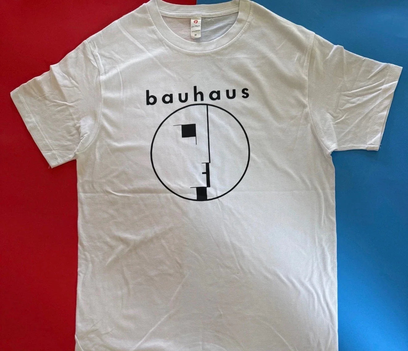 BAUHAUS T SHIRT WHITE BRAND NEW FREE SHIPPING * JOY DIVISION * THE CURE + GOTH Unisex T-shirt, Sweatshirt, Hoodie, Long Sleeve Tee - T-Shirt, Sweatshirt, Hoodie