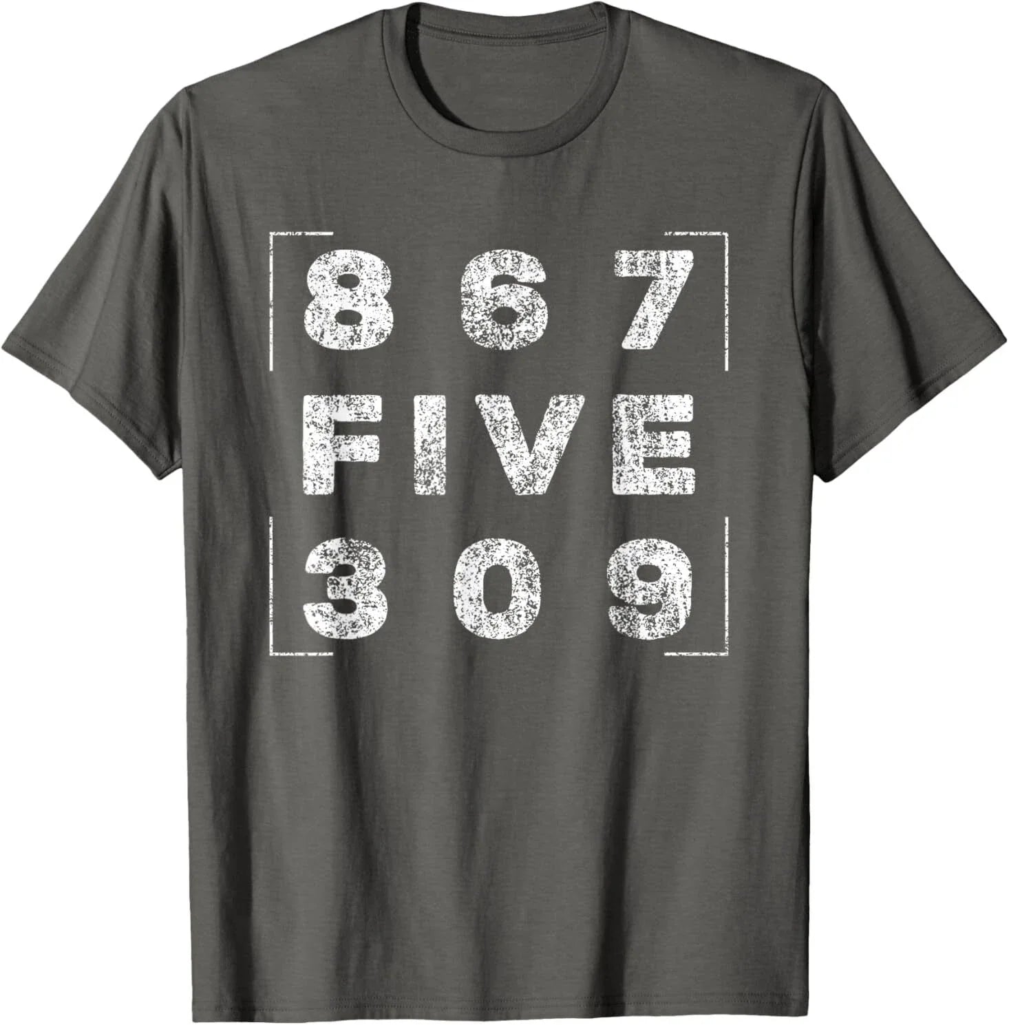 Retro Vintage Eighties Tee 8675309 Nostalgic and Funny 80's T-Shirt Unisex T-shirt, Sweatshirt, Hoodie, Long Sleeve Tee - T-Shirt, Sweatshirt, Hoodie